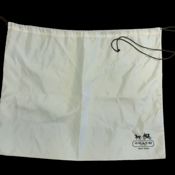 Large Vintage Coach Silk Duster Bag - Picture 2 of 5